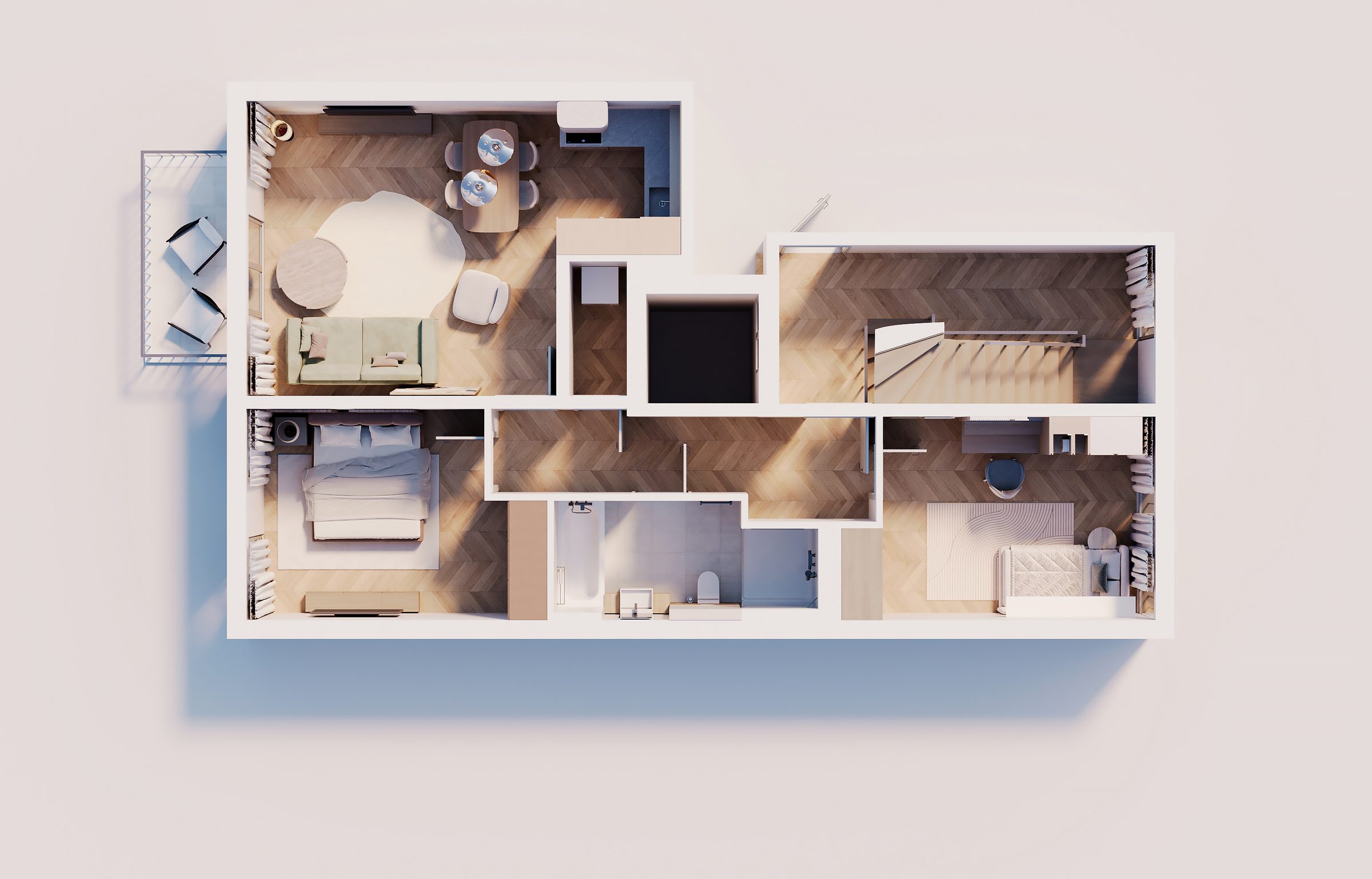 3D-Grundriss WHG 5