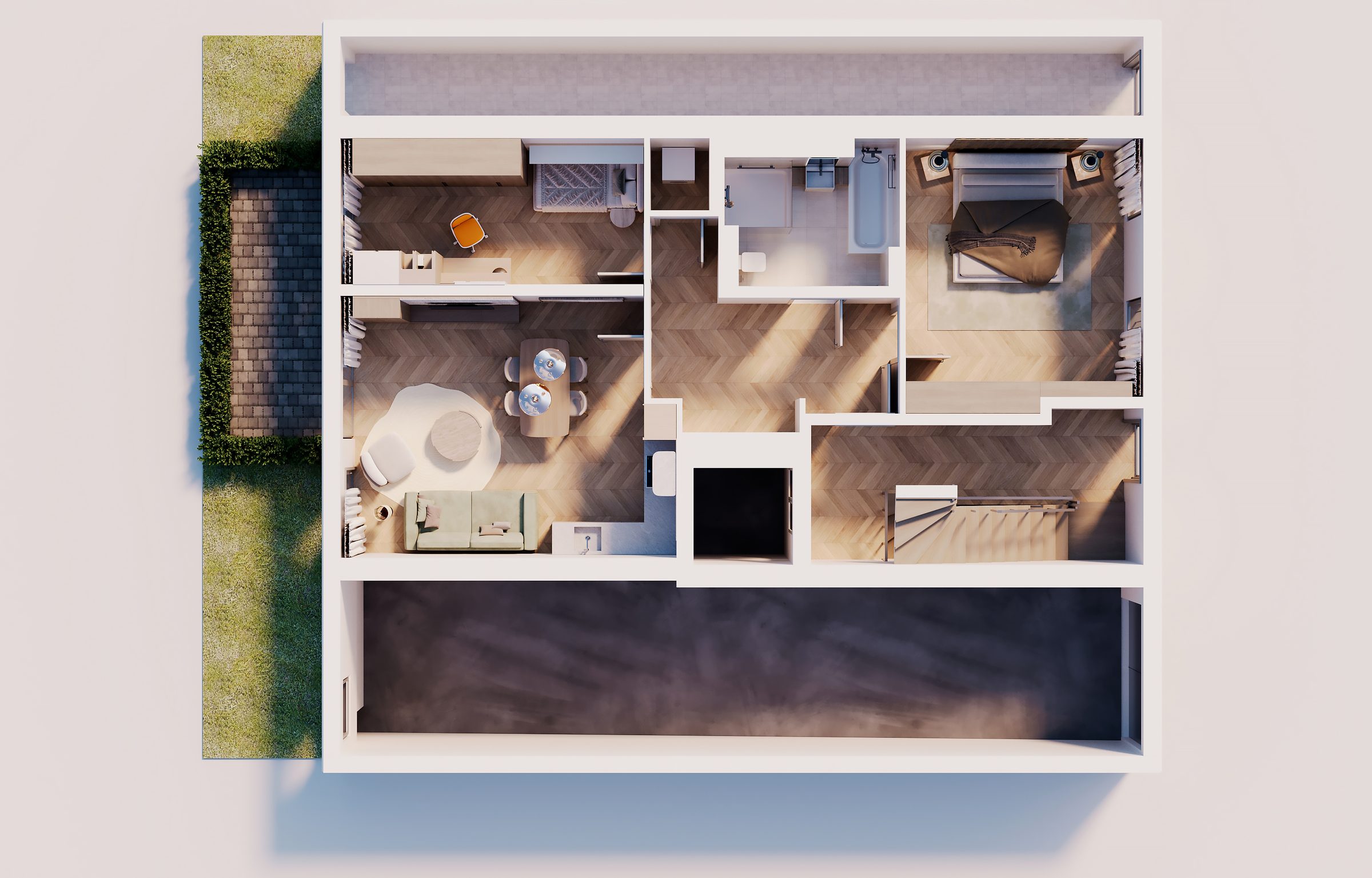 3D-Grundriss WHG 3